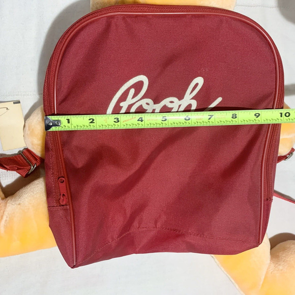 Winnie the Pooh Backpack Plush Disneyland Disney World Vintage - Picture 8 of 11